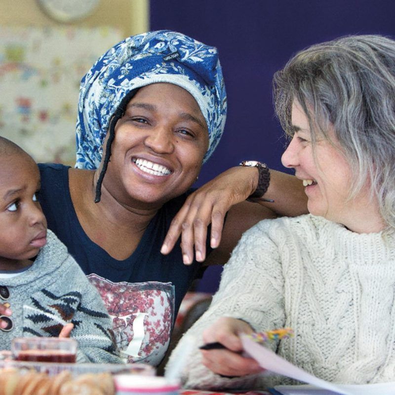 Begeleiding van vluchtelingen op asielzoekerscentrum