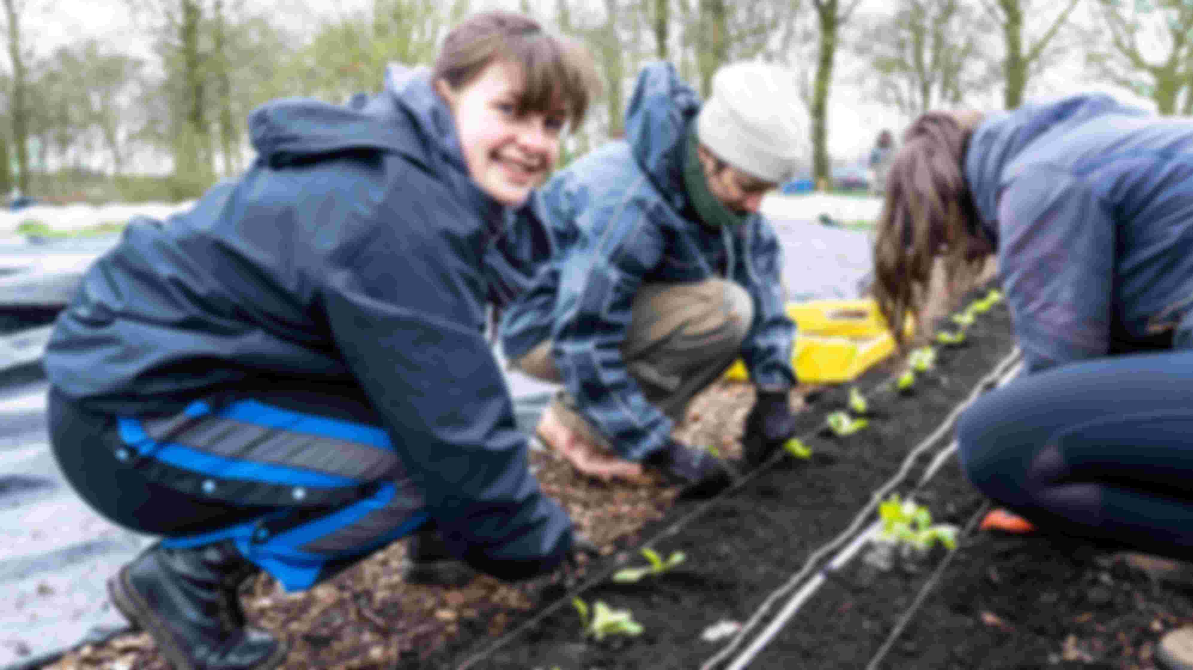 Tuinieren bij Utrecht Natuurlijk - foto: Aafke Holwerda
