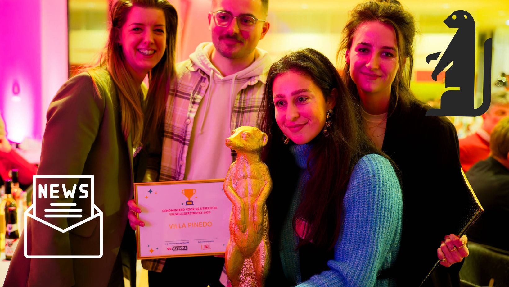 Stem mee voor het Gouden Stokstaartje! - nieuwsbrief voor organisaties VC Utrecht 