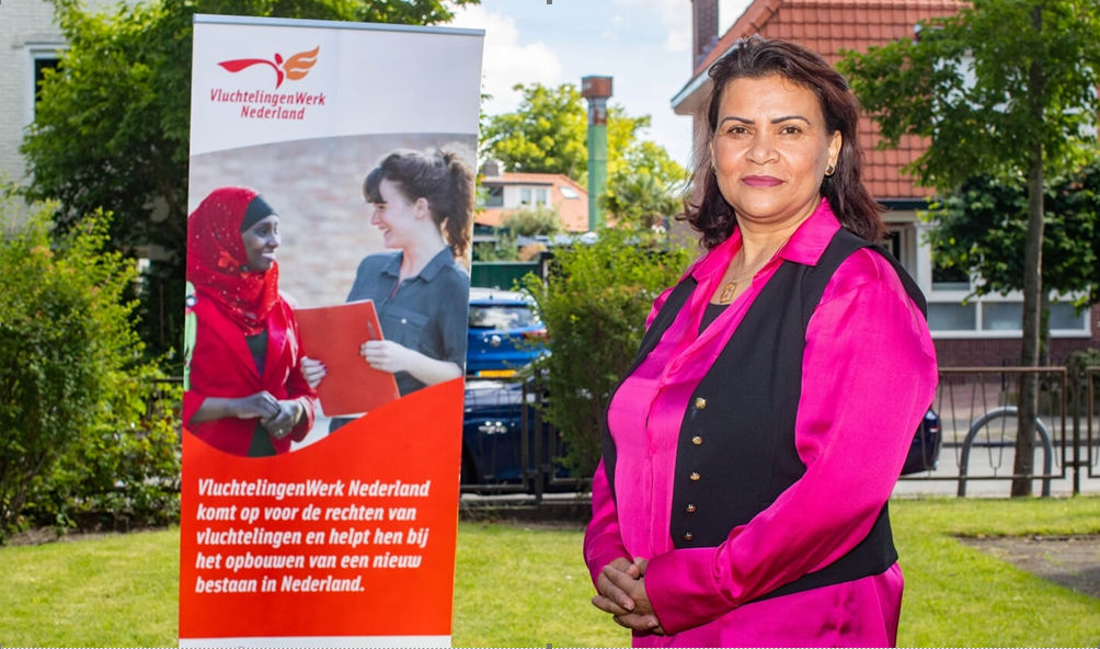 'Ik ben voorzichtig als tolk begonnen, daar ben ik wel in gegroeid.' Foto: © Foto Miché / Bastiaan Miché