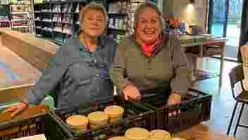 Coördinatoren Marjo Overbeeke (links) en Miek van der Staak (rechts)