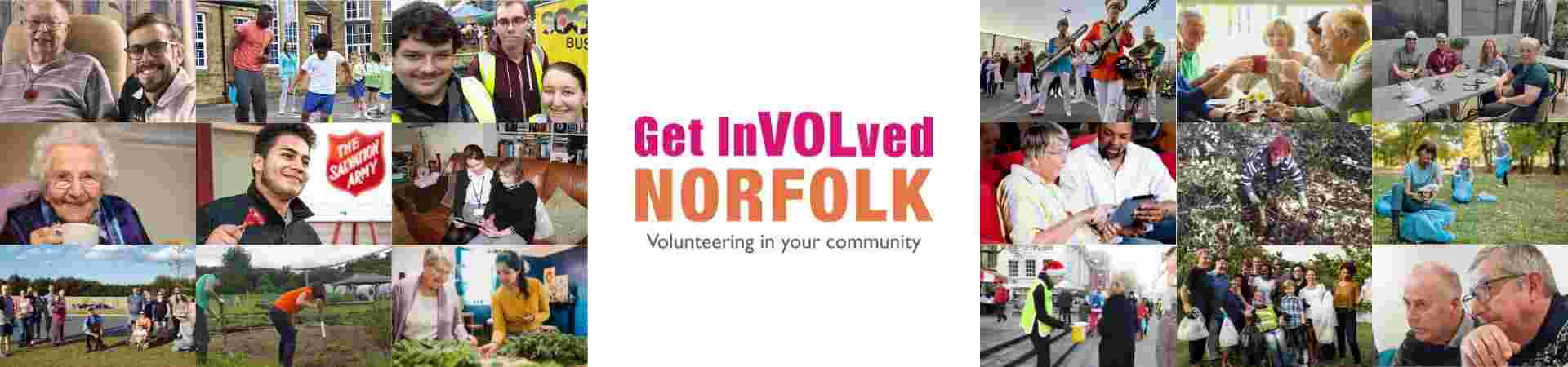 Get InVOLved Norfolk Get Involved Norfolk in large letters
