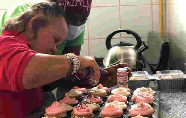 Cooking workshop for our clients