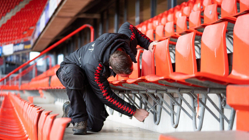 Vrijwilliger van het Facilitaire team bij FC Twente