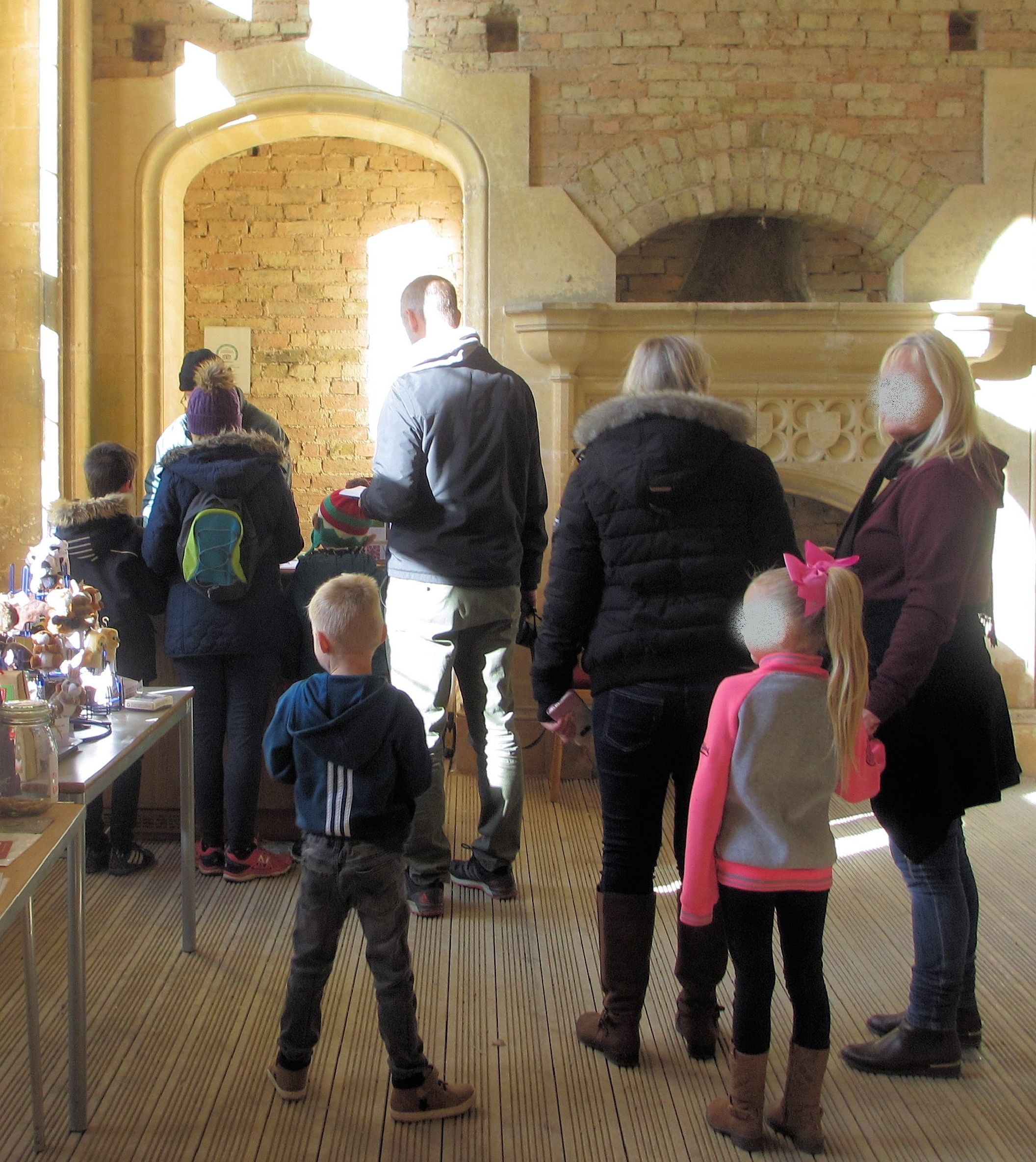 Reception and ticket desk volunteers