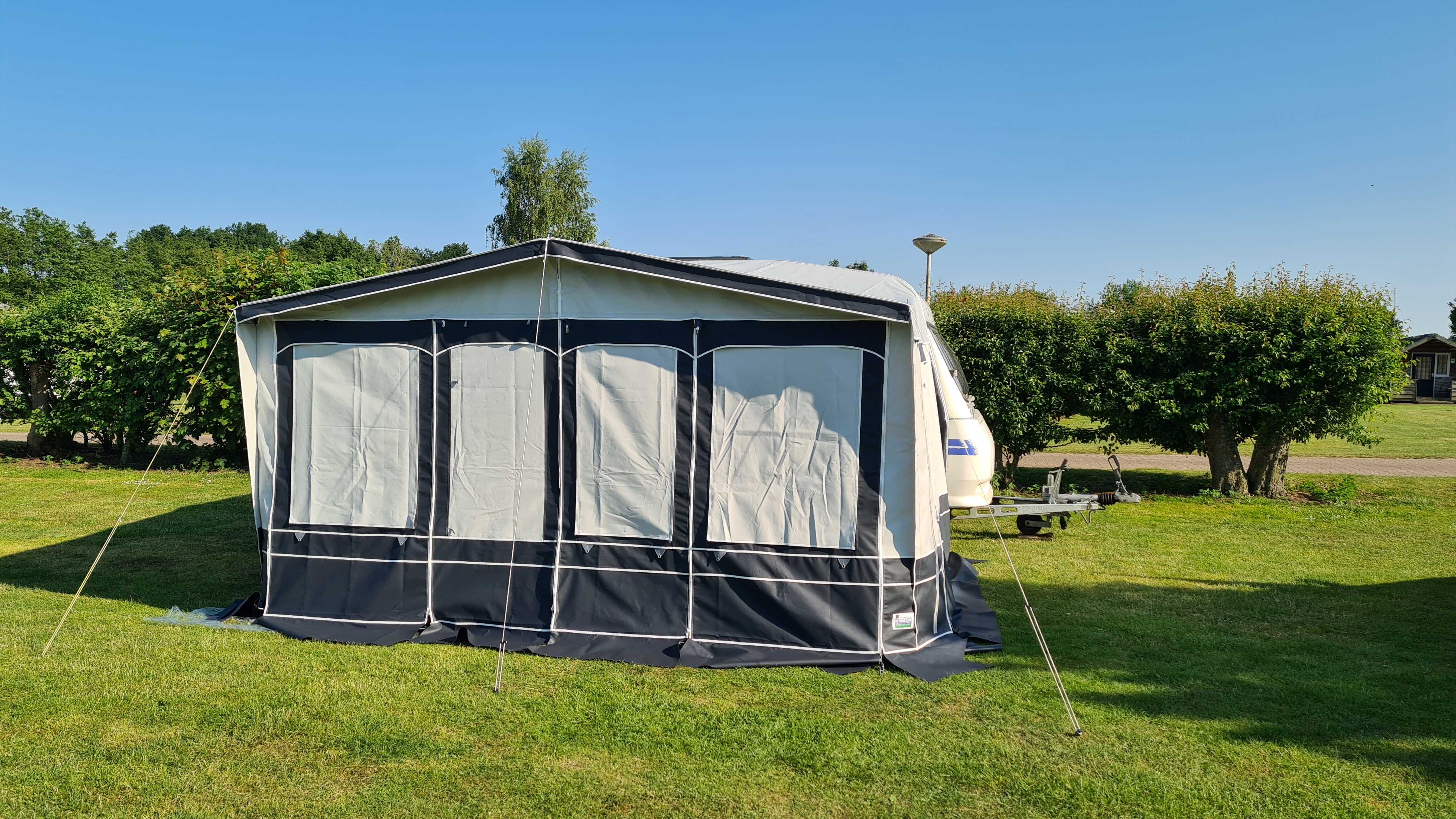 Vrijwilliger op de camping