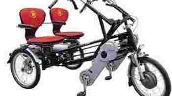 Fietsen op de duofiets