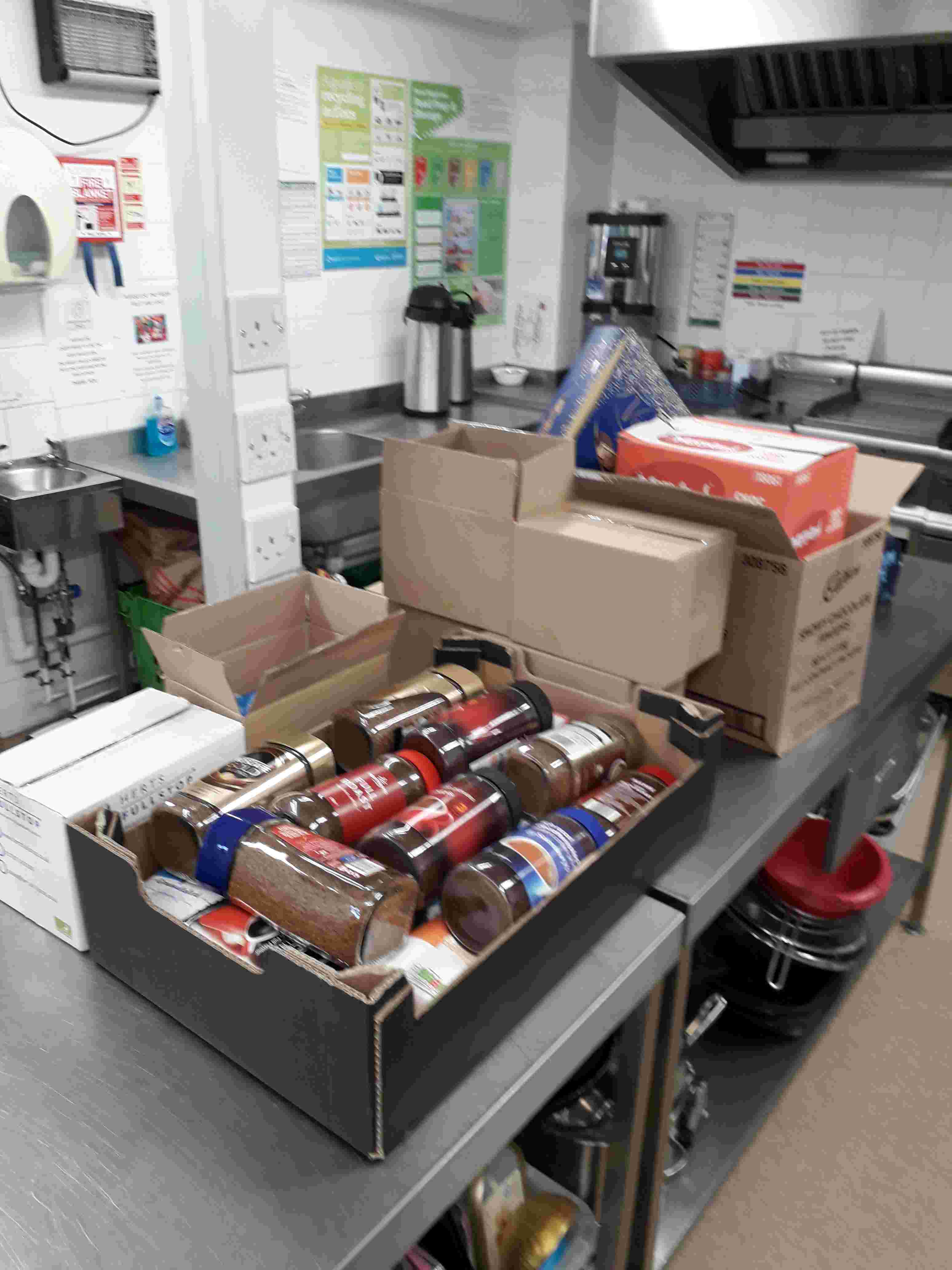 Food Donations Volunteer (Thursday morning)