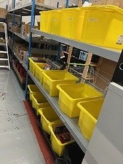 Warehouse support volunteer