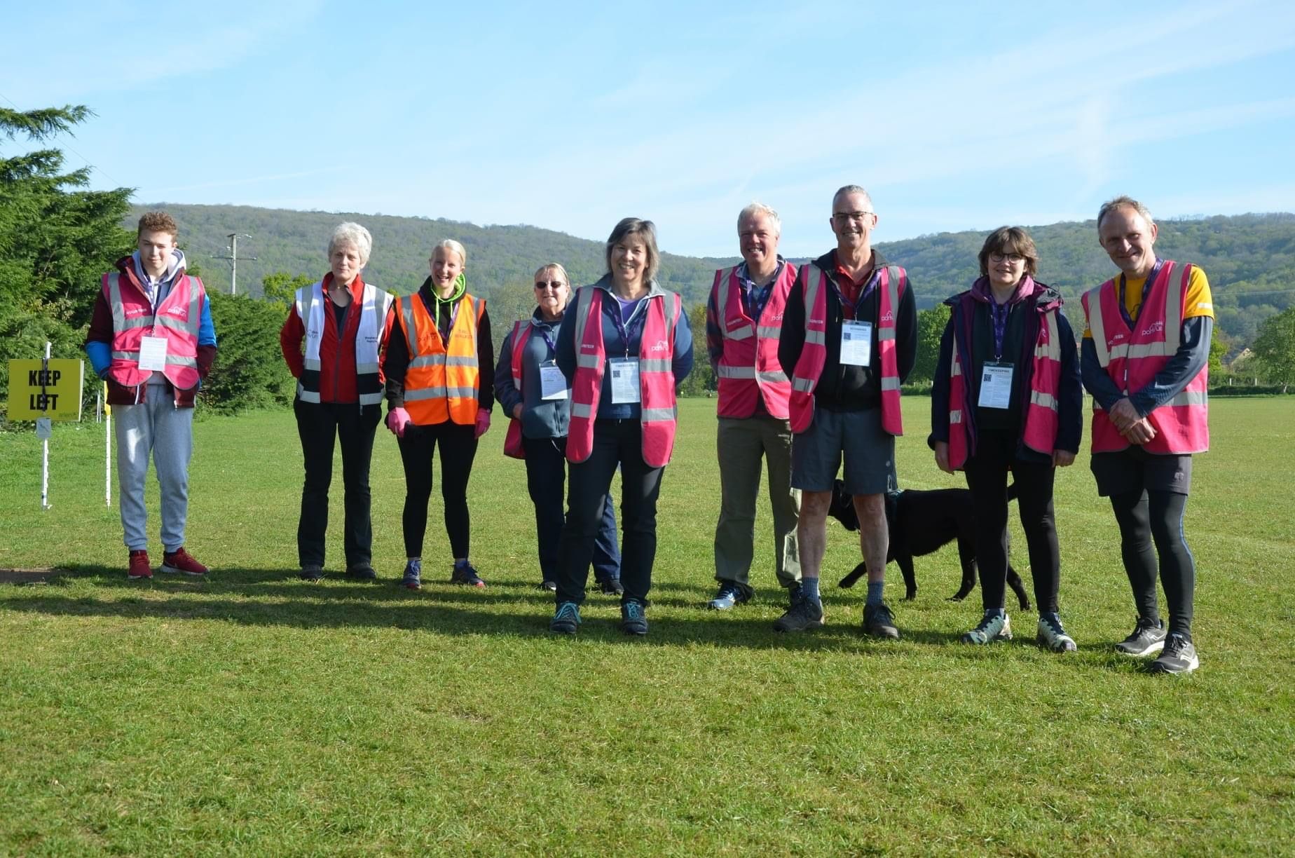 Parkrun volunteer