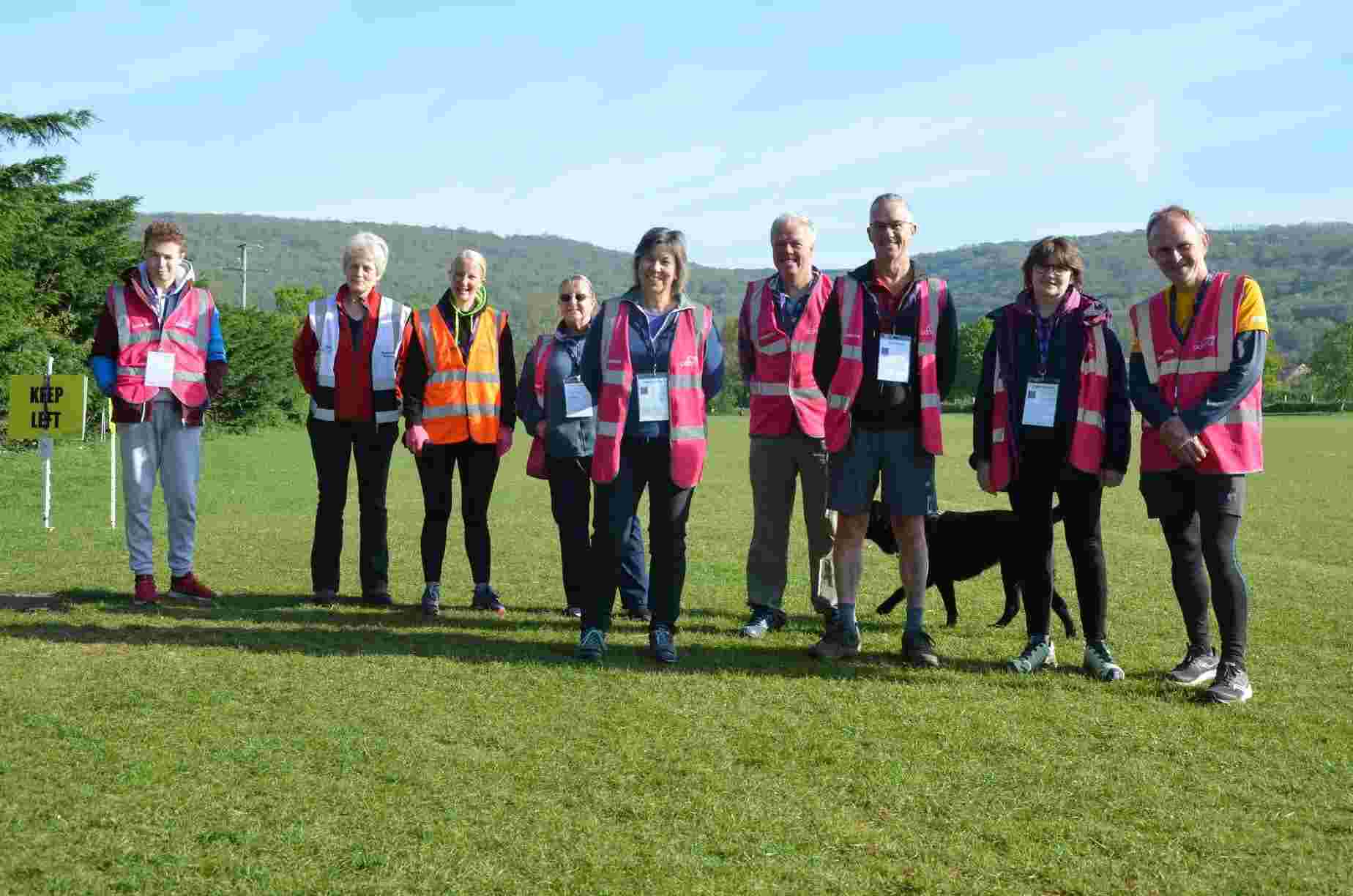 Parkrun volunteer