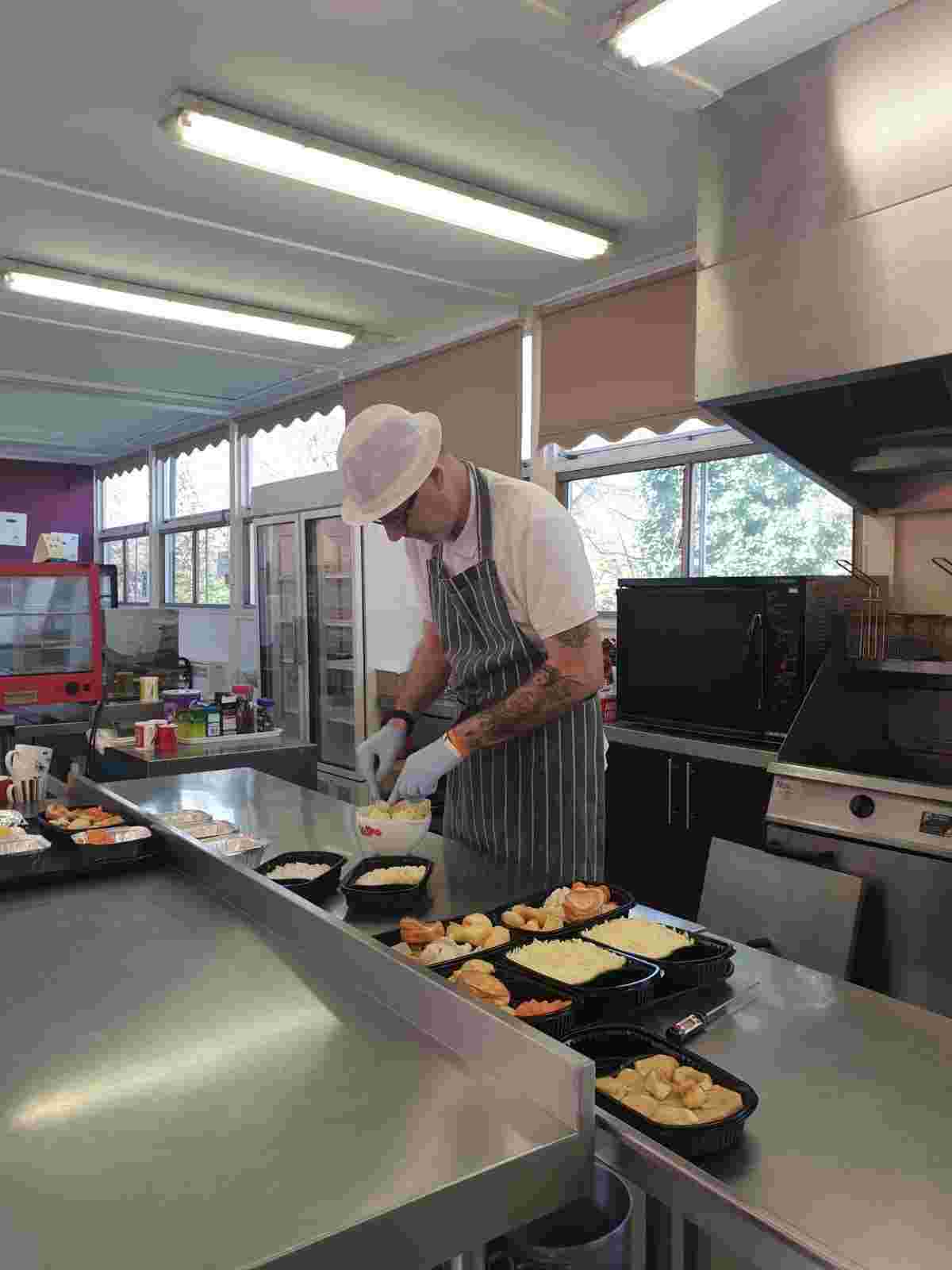 Meals on Wheels for the elderly/vulnerable delivery driver