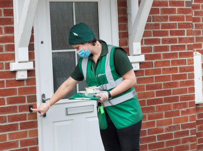 Urgent - help us deliver meals on wheels in the snow!