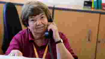 Priscilla Bacon Lodge Reception Volunteer