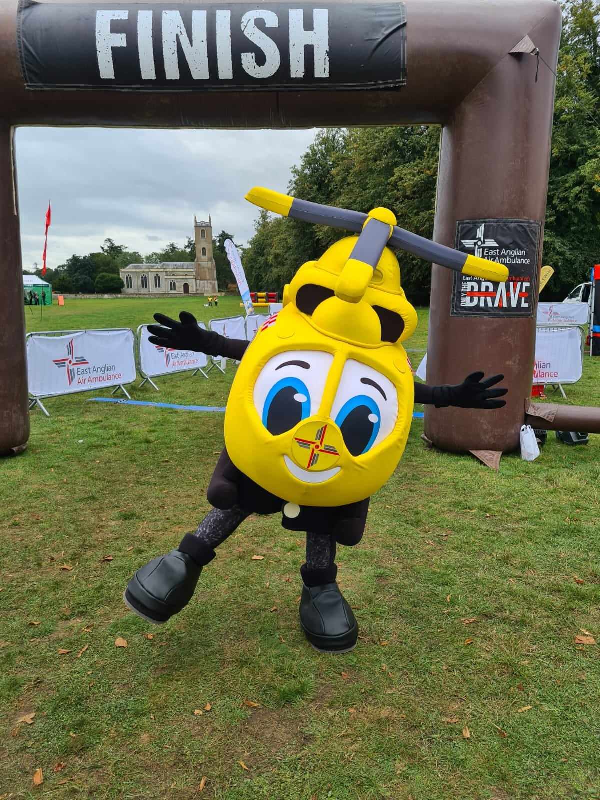Mascot for East Anglian Air Ambulance