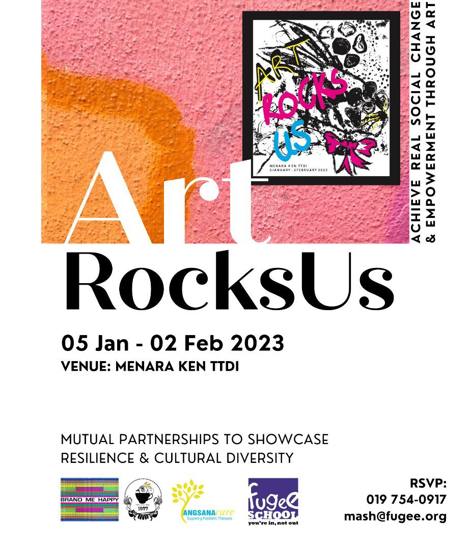 Volunteers for ArtRocksUs Exhibition! 12th Jan - 18th Jan 2023