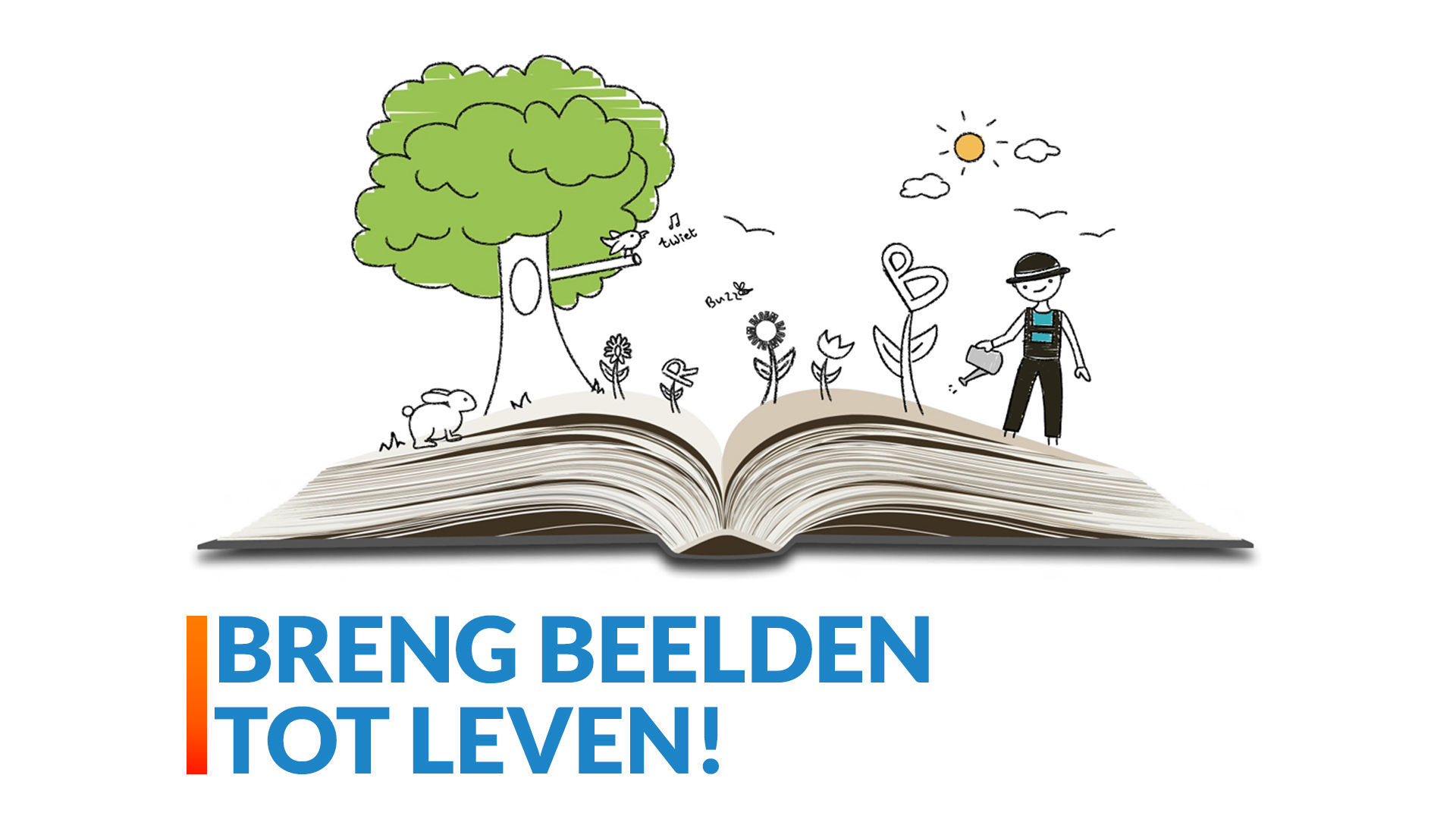 Beeldbeschrijvers met een creatieve pen