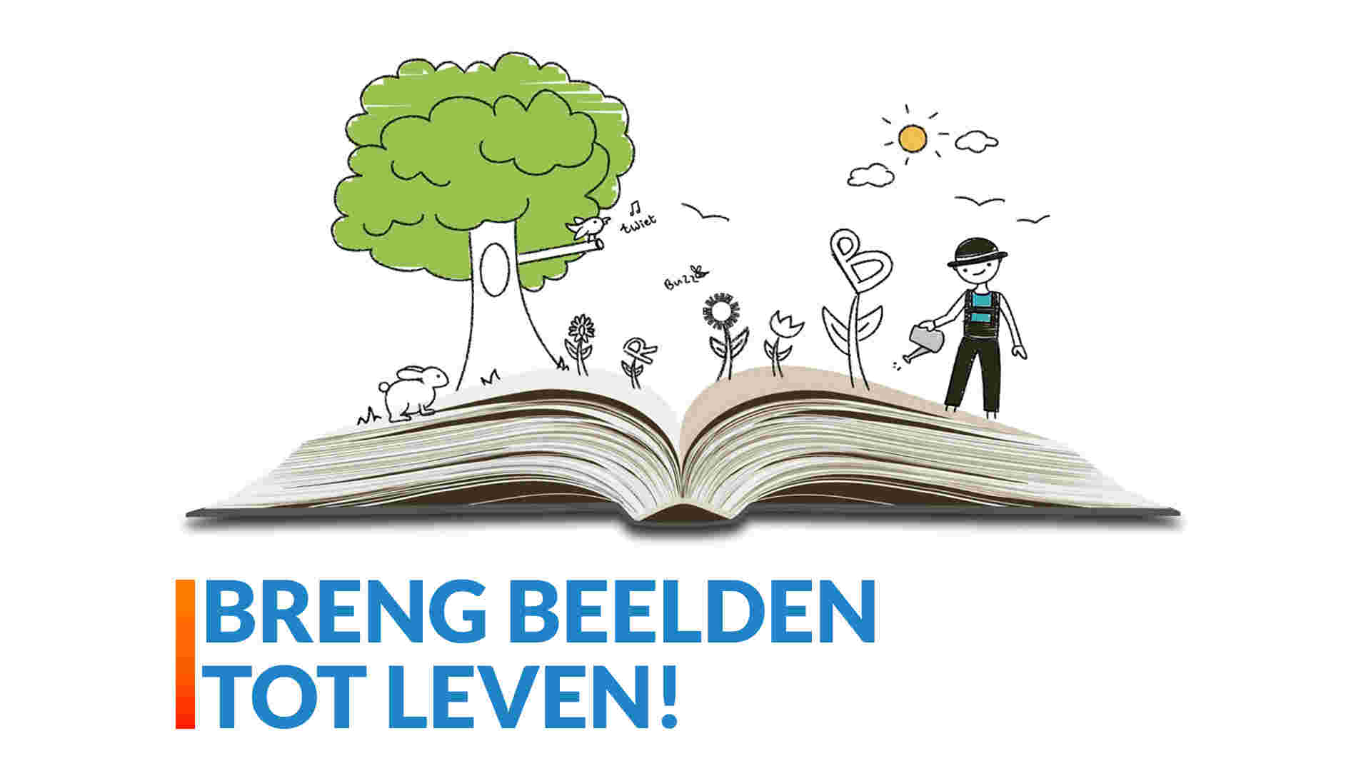 Beeldbeschrijvers met een creatieve pen