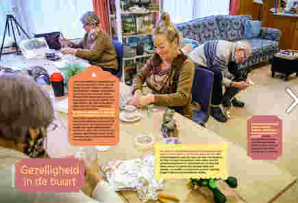 Gastvrouwen en/of gastheren voor onze buurthuiskamer