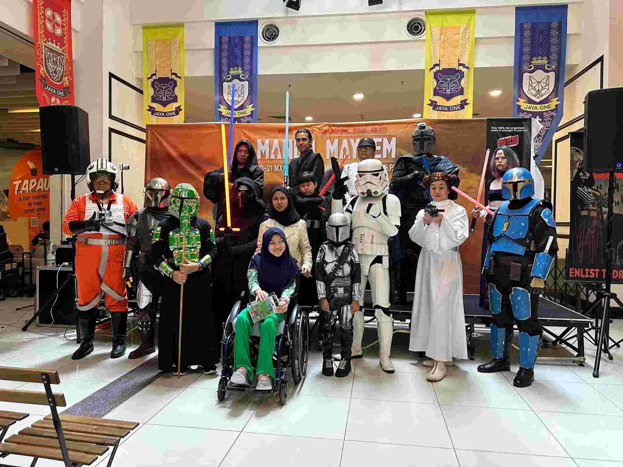 Volunteer for GAPS at Star Wars' Festival of the Force event