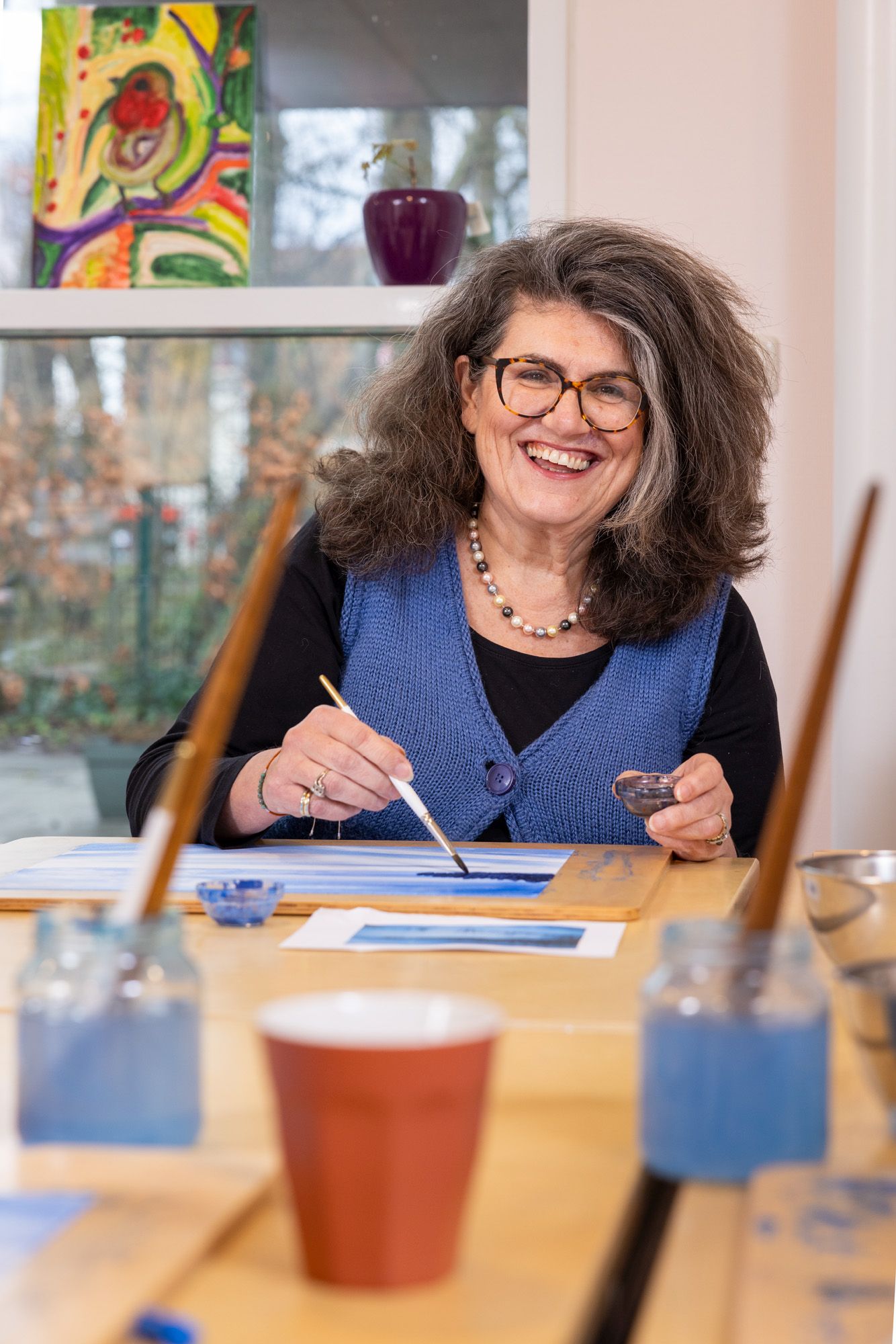 Kunstworkshops voor mantelzorgers