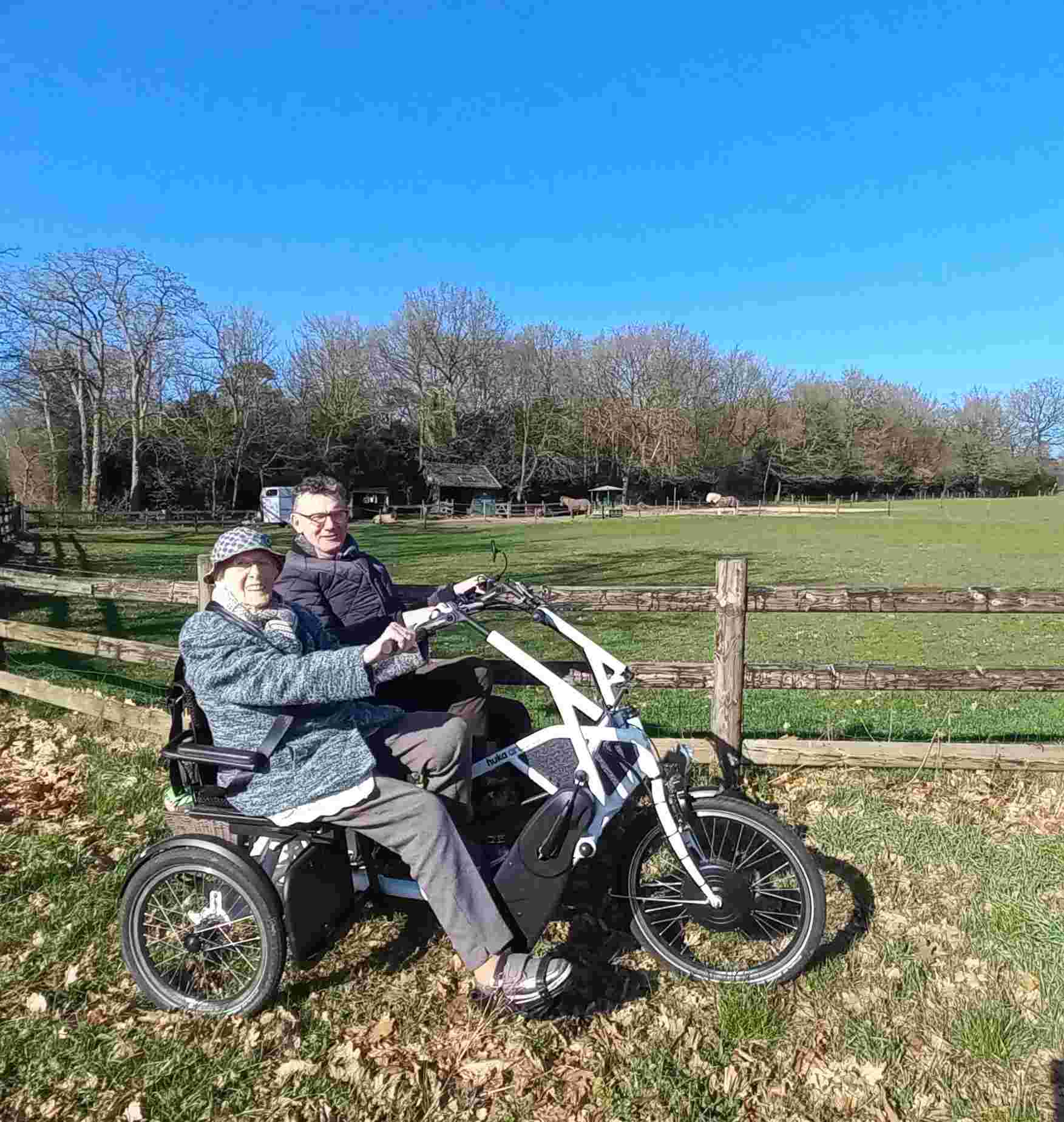 Met de duofiets gezellig samen op pad!