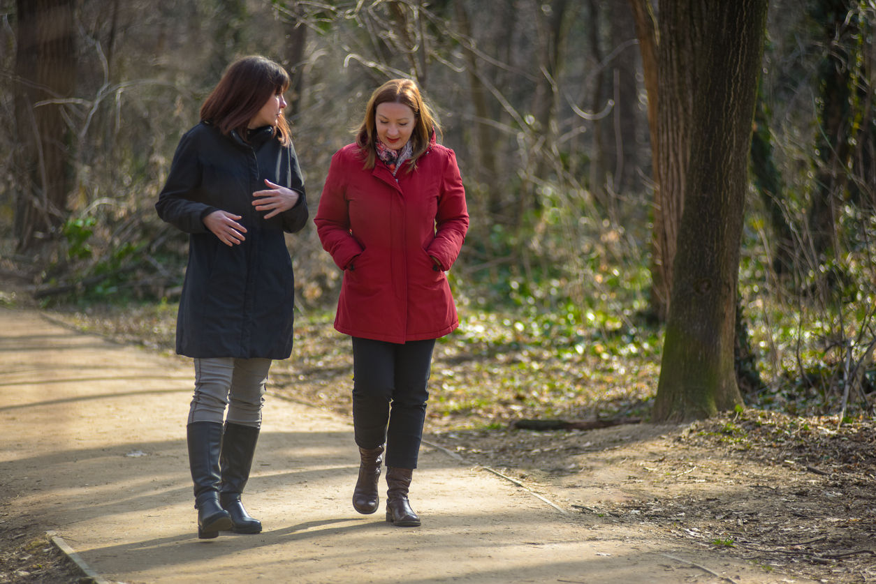 Vrouwelijk wandelmaatje gezocht voor Gisette (56)
