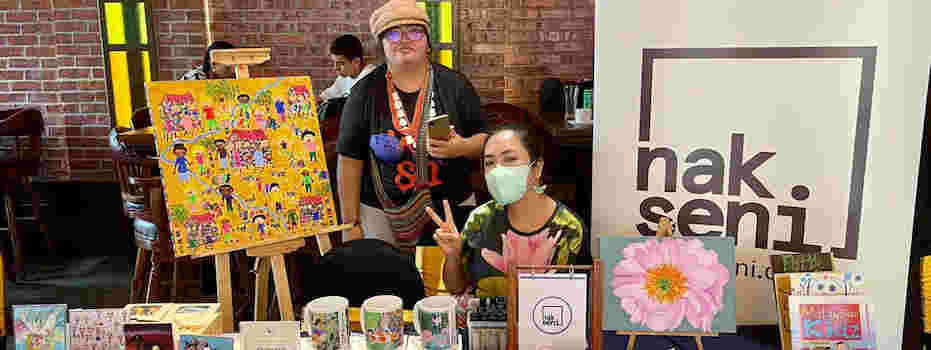 Help PWD(OKU) Artists sell art and merchandise at ReFest (11 & 12 MARCH 2023)