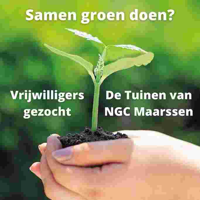 KOM SAMEN GROEN DOEN- info-avond vrijwilligers Gemeenschapstuin