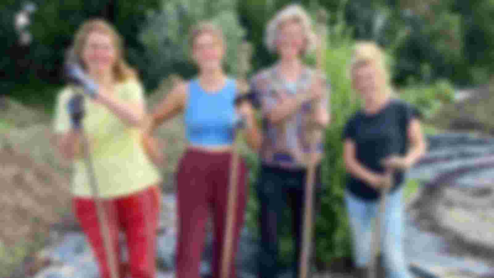 Klusochtend in de tuin