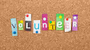 Volunteer bulletin board