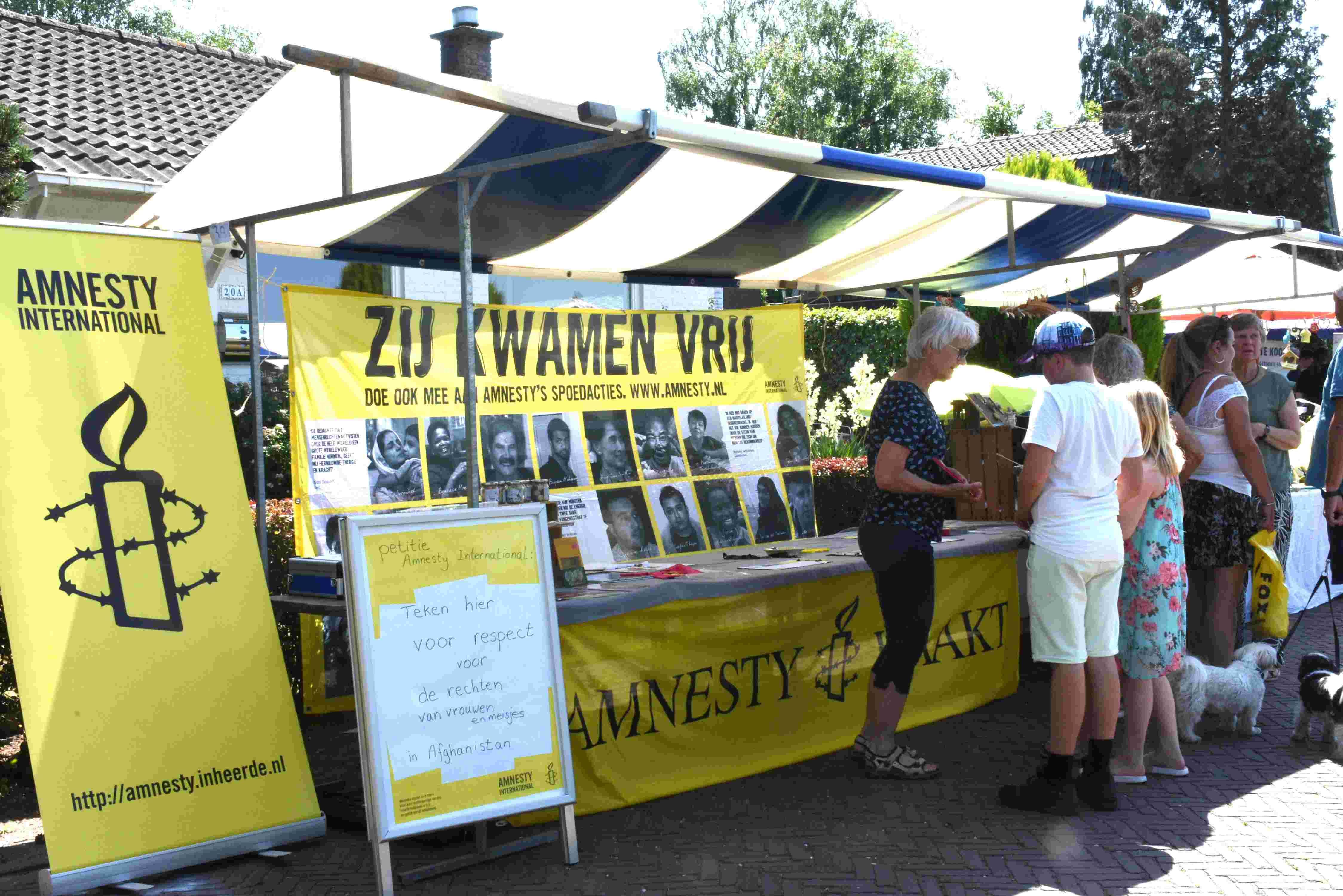 Sluit je aan bij de Amnesty werkgroep