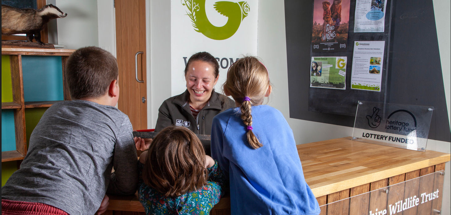 Visitor welcome volunteers