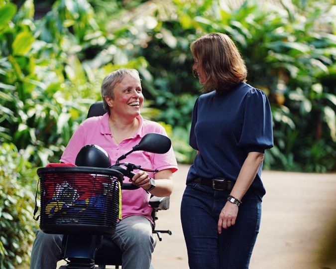 Vrijwilliger bij De Zonnebloem