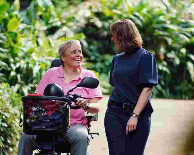 Vrijwilliger bij De Zonnebloem