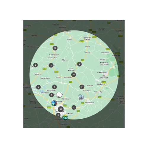 East Cambridgeshire map