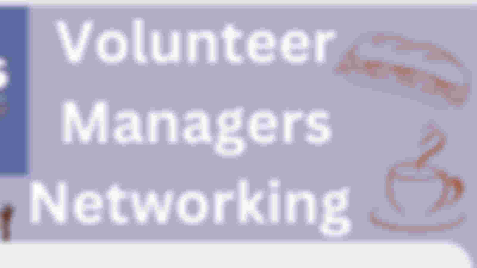 Launch of Volunteer managers network