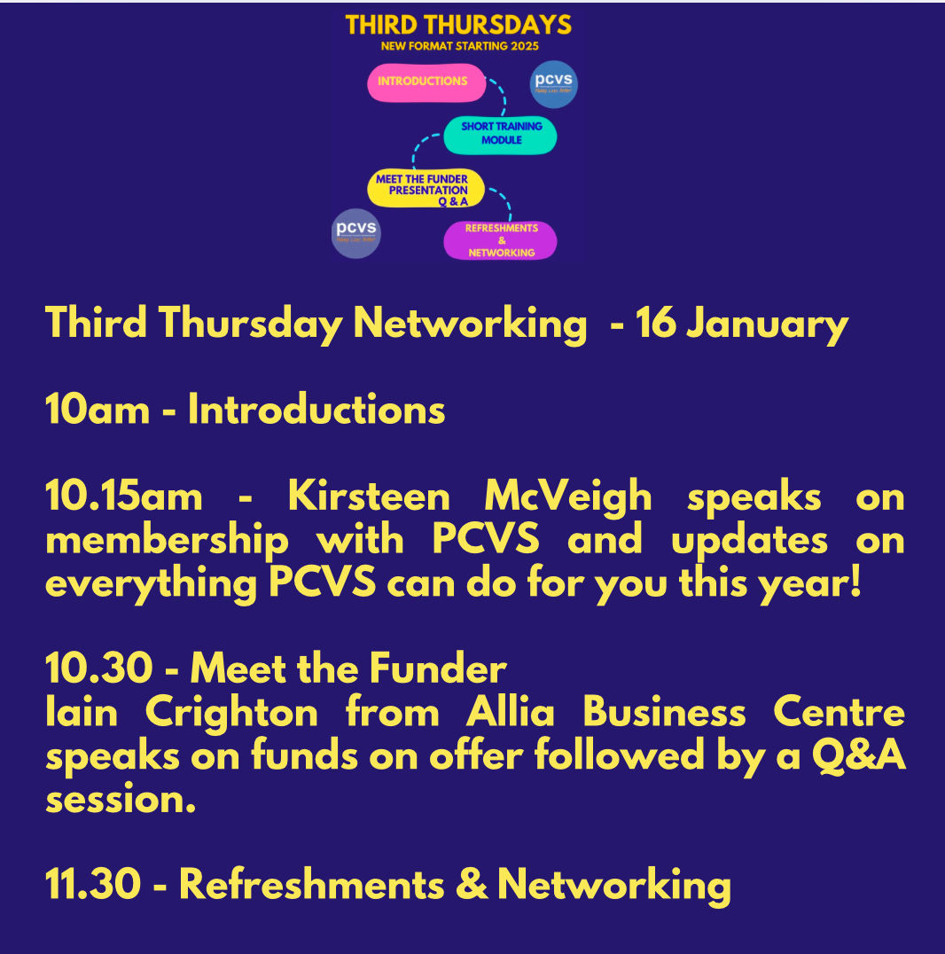 THIRD THURSDAY NETWORKING - MEET THE FUNDER