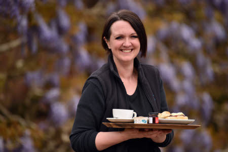 Café Volunteer at Tinkley Gate, Woodchester Park 