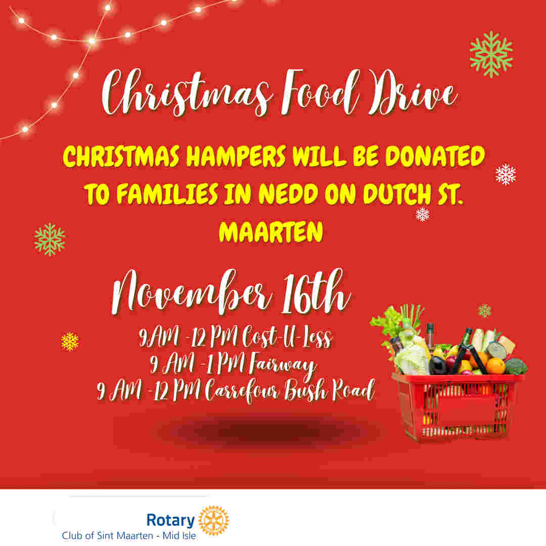 Donations for Rotary Christmas Hamper