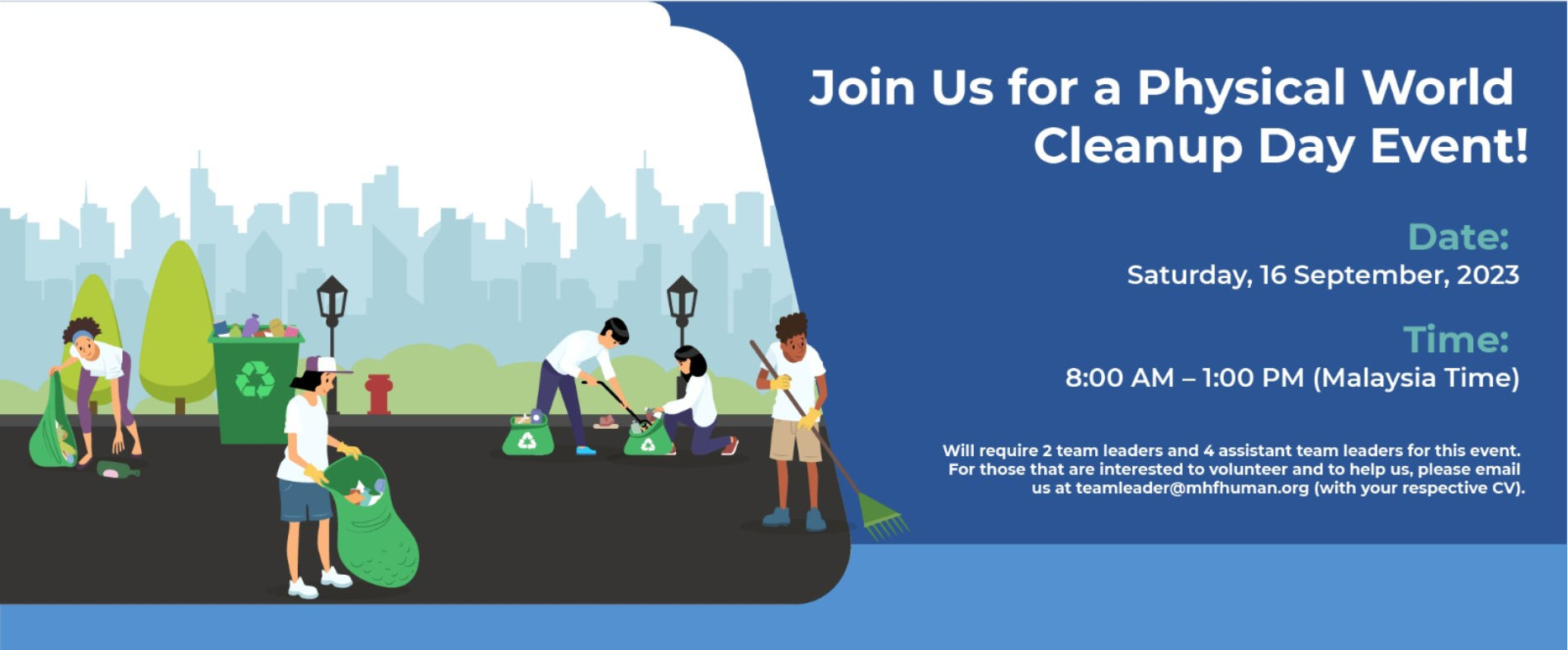Physical World Cleanup Day Event