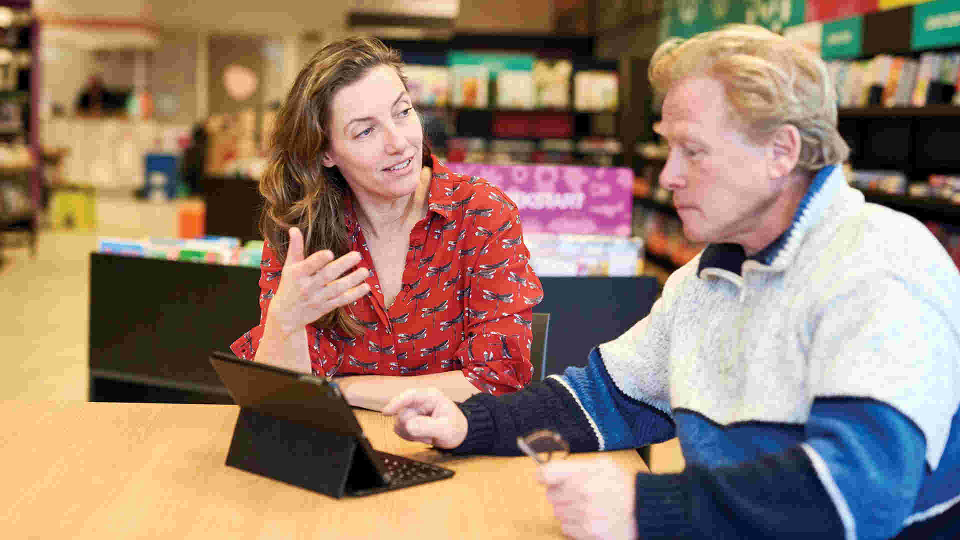 Digitale helden voor spreekuur en oefenpleinen in de Bieb