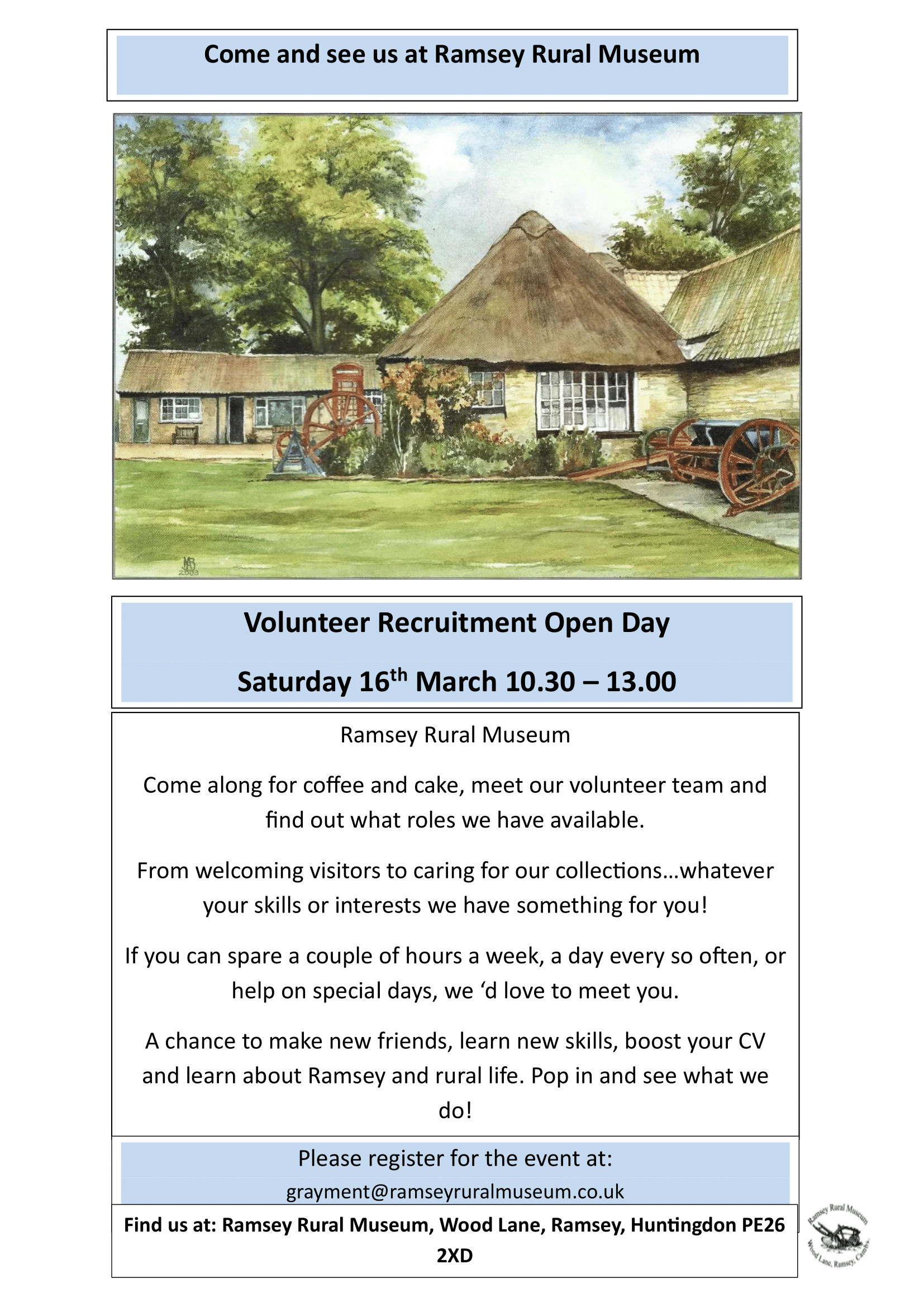 Volunteer Open Day