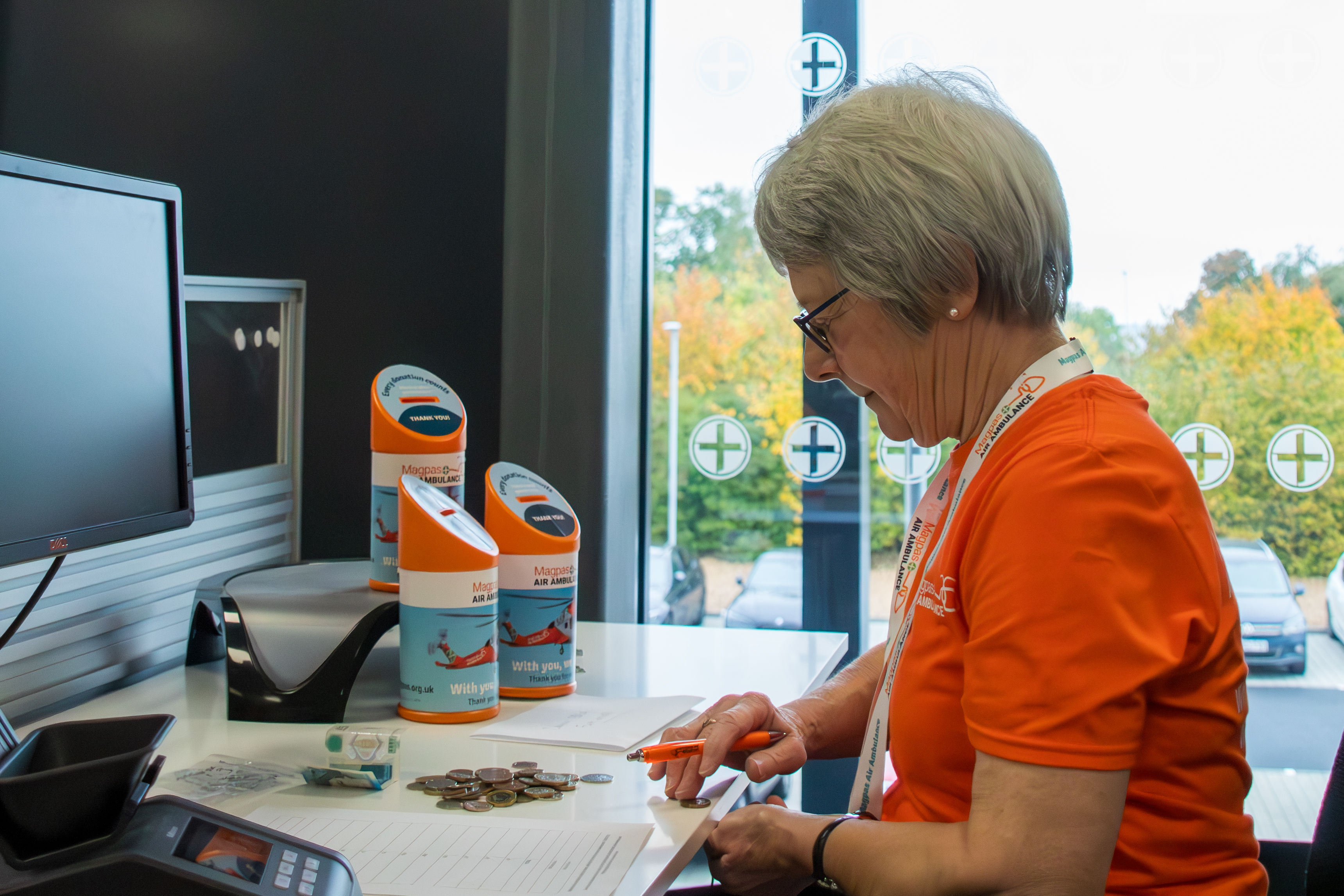 Collection Tin Volunteer