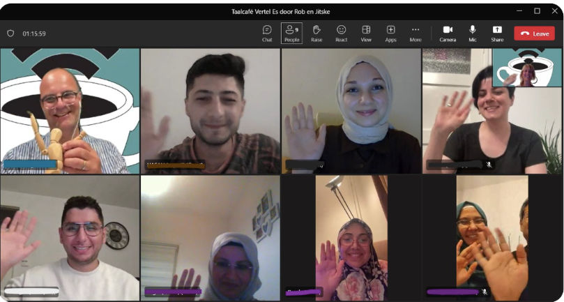 Vertel es zoekt online gespreksleiders voor ± 1,5 uur per week!