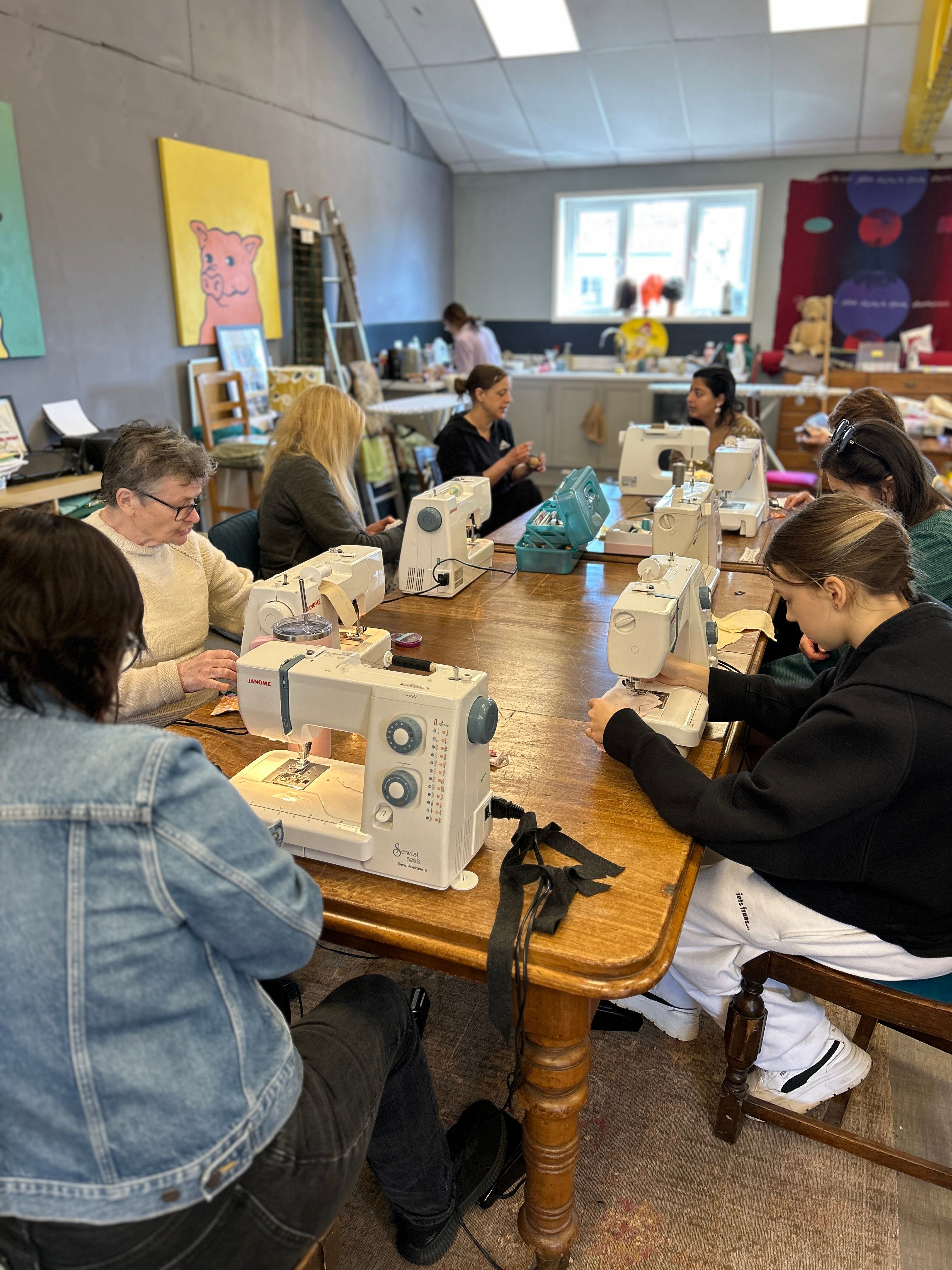Volunteers for sewing and textile activities - support for mental ...