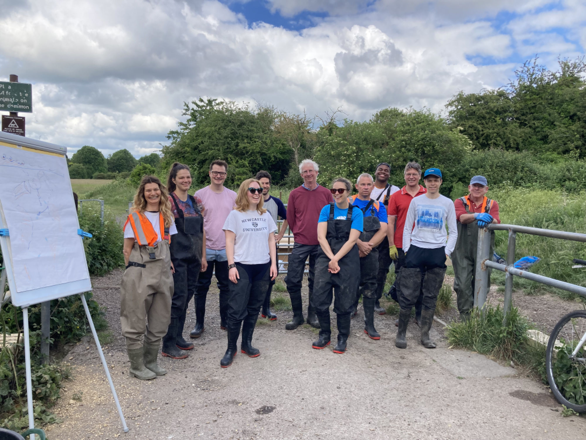 Greenspaces and gardening volunteer