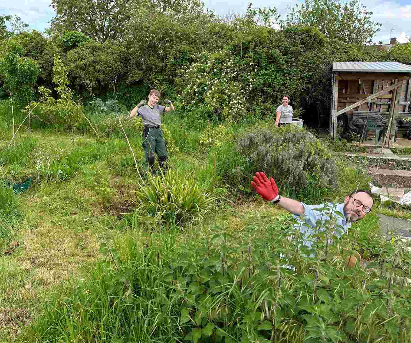 Fox Den Community Allotment Volunteer