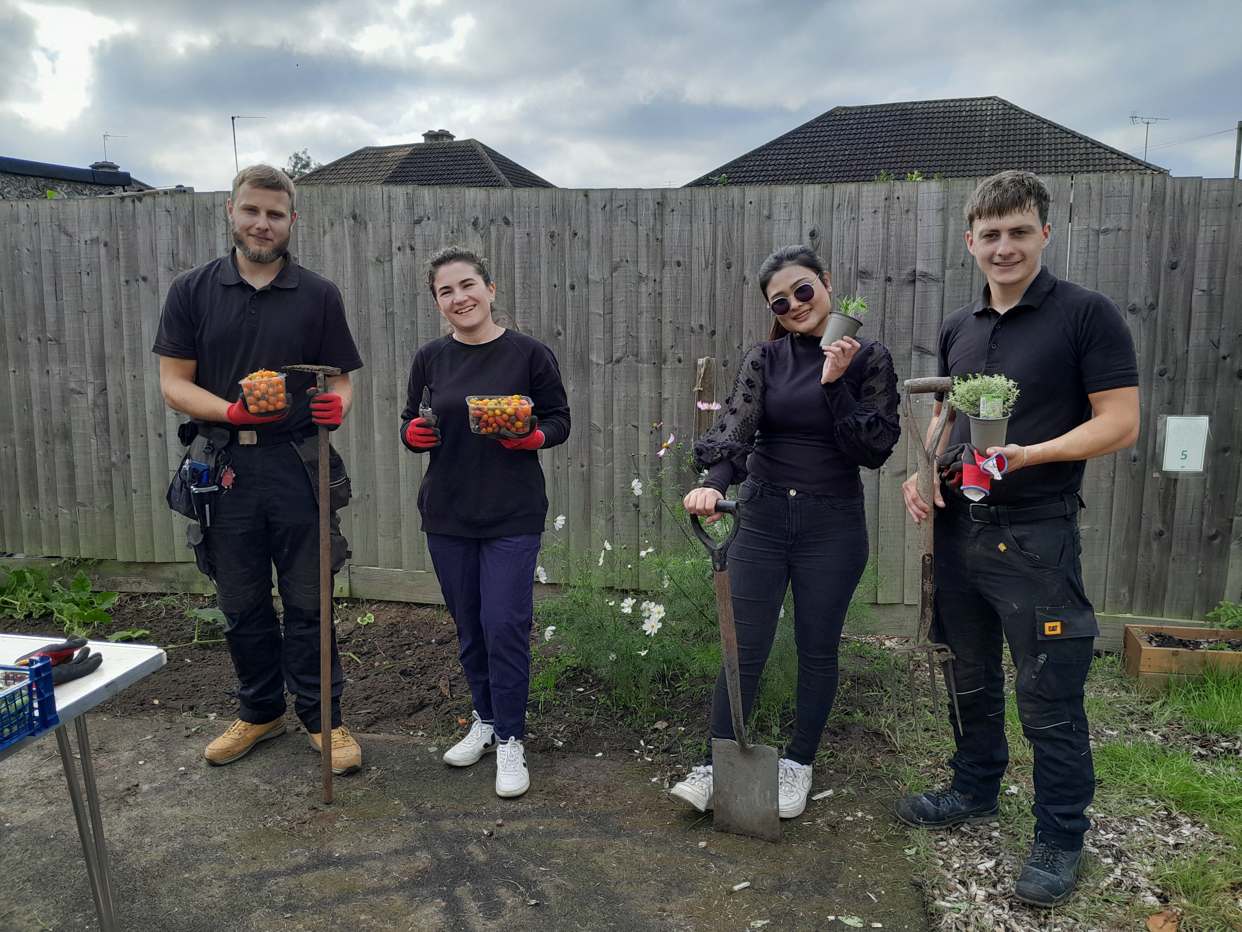 Community Centre gardening
