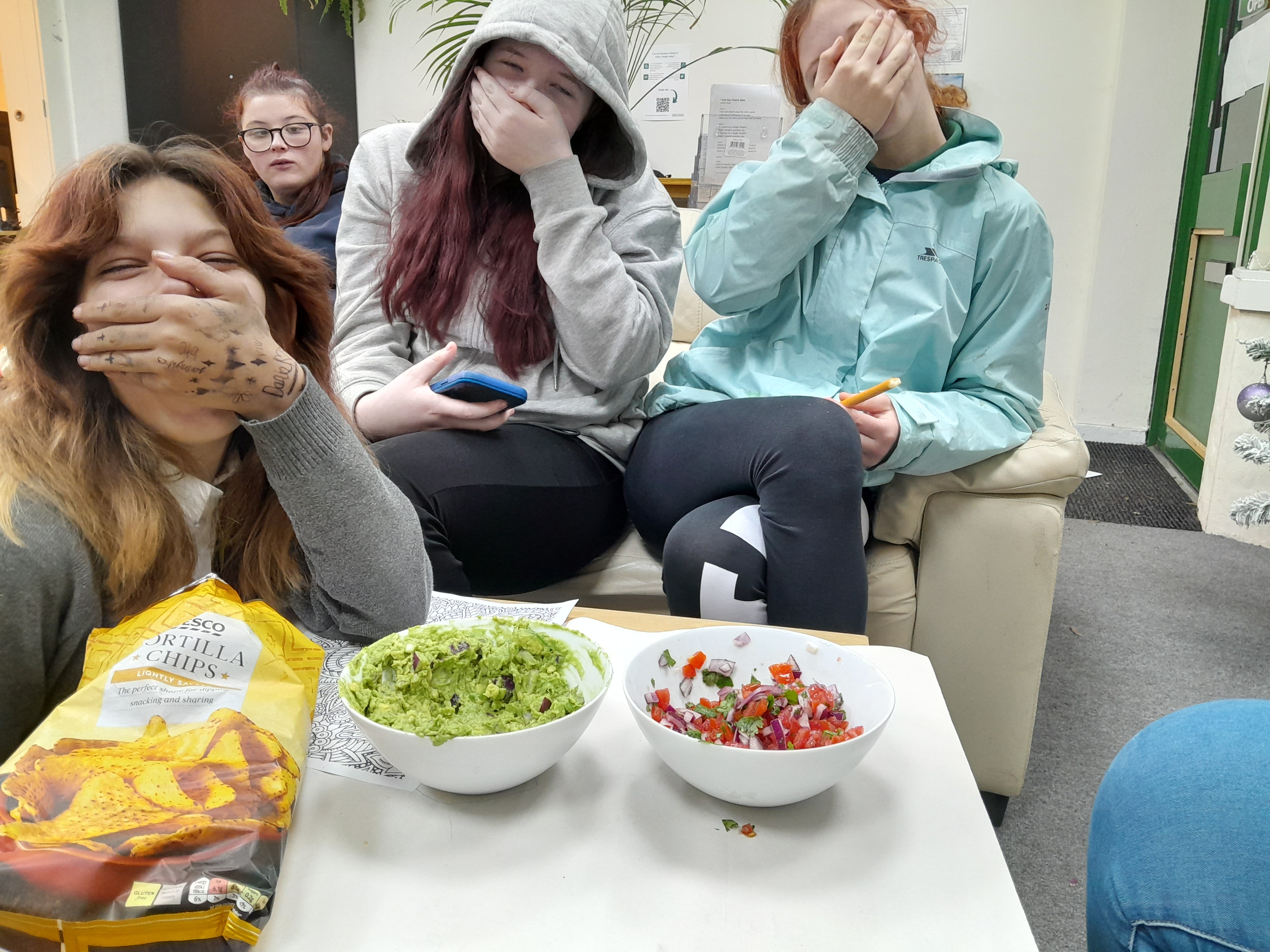 Girls Group volunteer